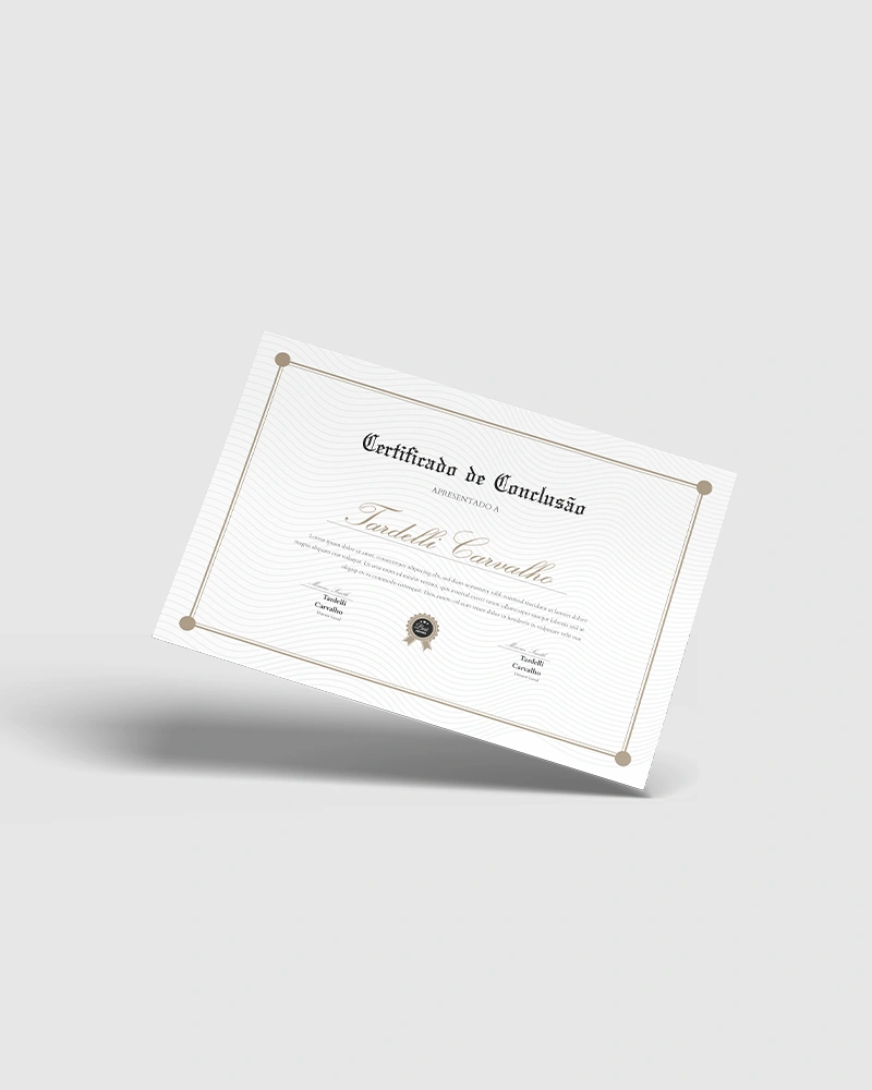 Certificado Personalizado